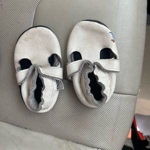 Adorable moccasin style toddler shoes